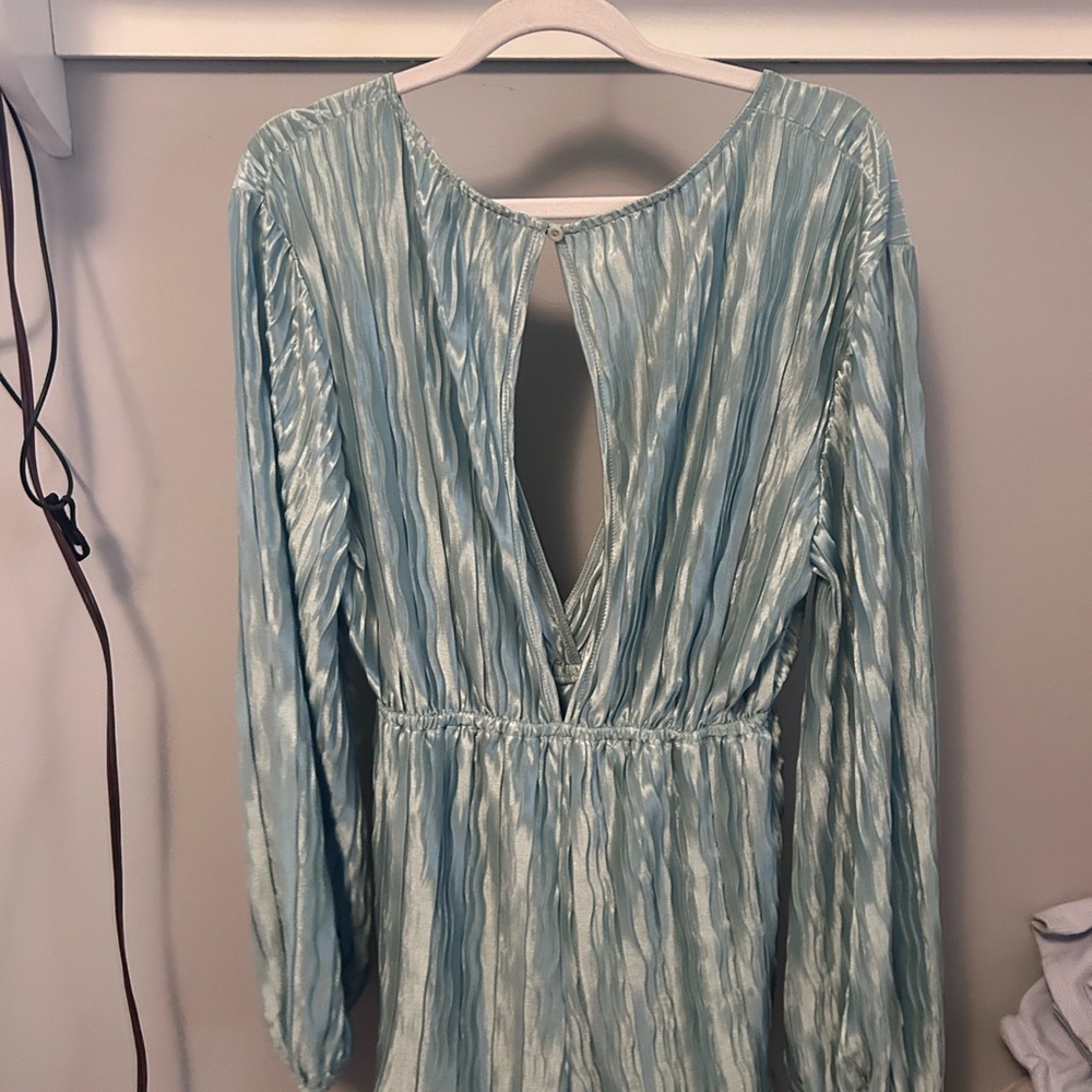 Summer/Spring Blue Romper - Picture 7 of 8